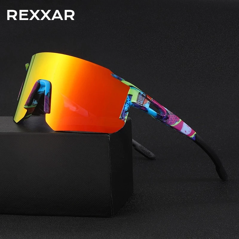 Mountain Biking Goggles - REXXAR New Cycling Glasses Bike Sunglasses