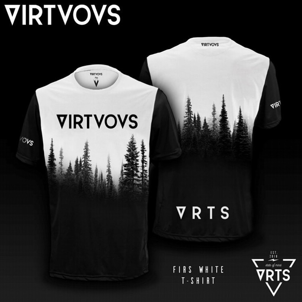 Mountain Biking Competition - Virtuous Vrts Mtb Motocross Jersey Bicycle