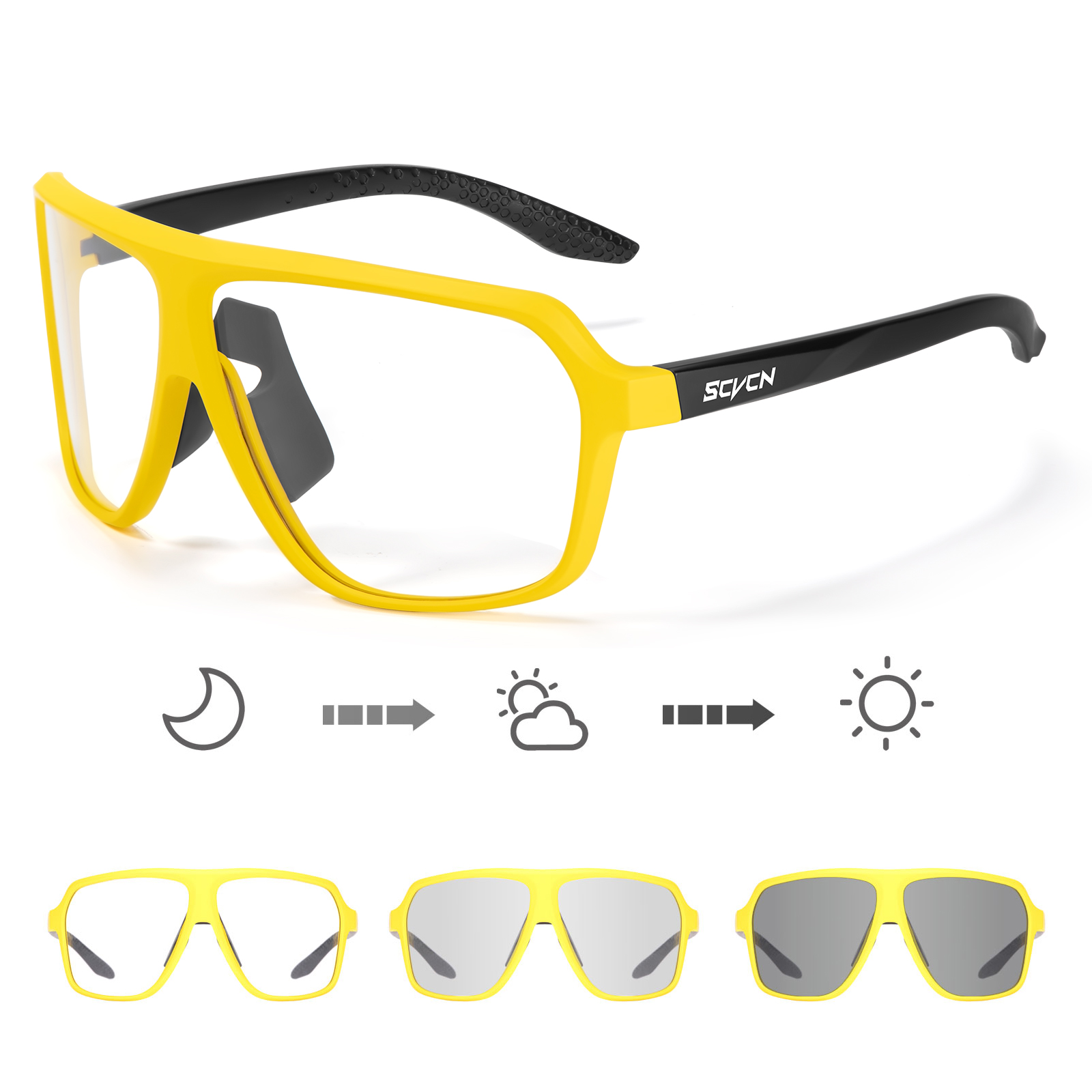 Mountain Biking Goggles - SCVCN Cycling Sunglasses Goggles Bike MTB