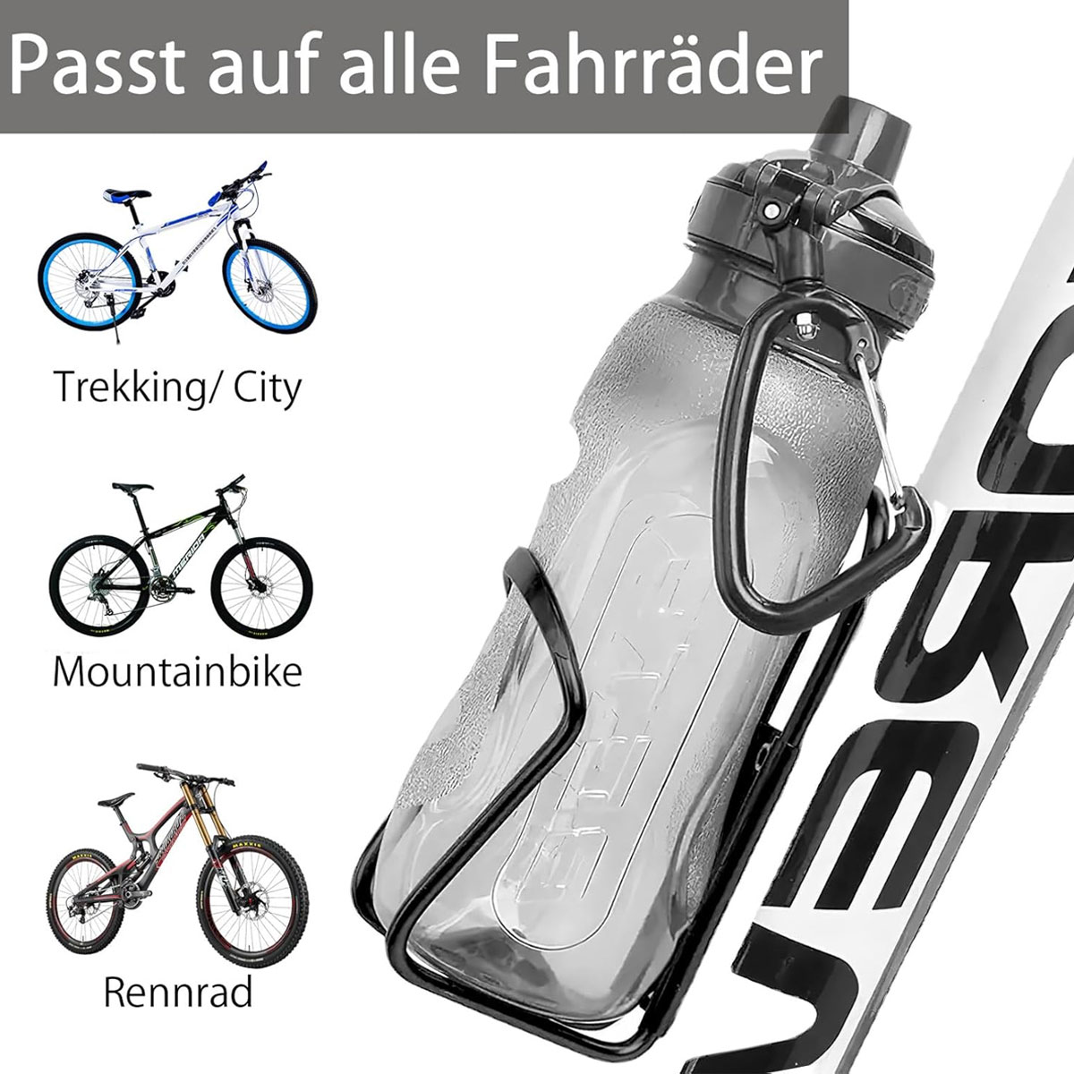 Water Bottle Holder Aluminum A - Mountain Biking Hydration Pack ulasan dan harga