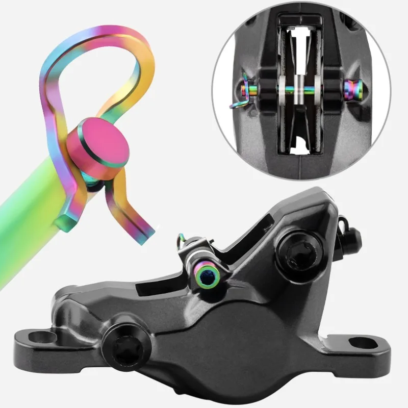 1/2pcs Titanium Disc Brake Cal - Mountain Biking Pads ulasan dan harga