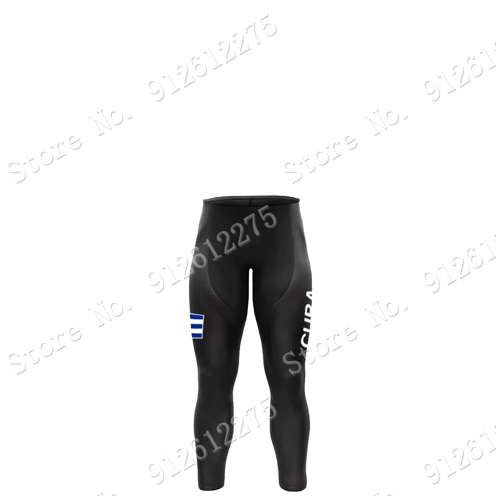Cuba Cycling Jersey Set Cyclin - Mountain Biking Long Sleeve Shirt ulasan dan harga