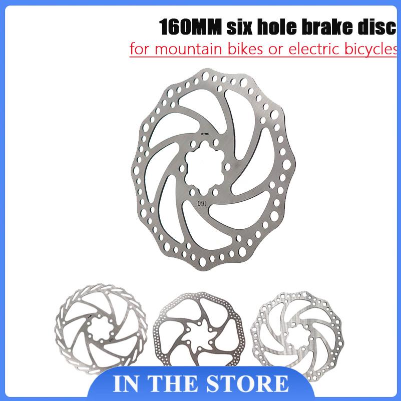 New 160MM Hydraulic Brake Disc - Mountain Biking Pads ulasan dan harga
