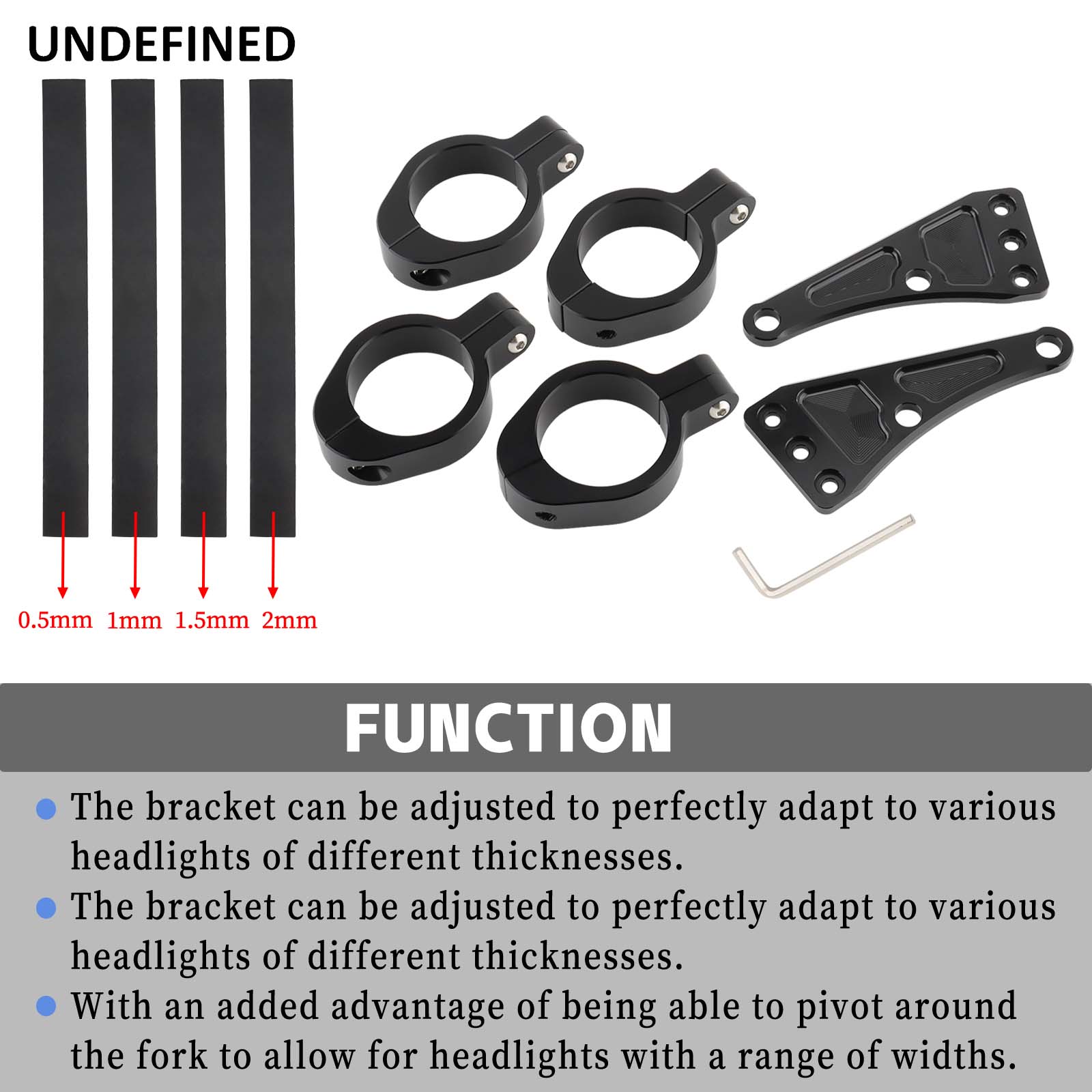 33mm-58mm Headlight Bracket Mo - Mountain Biking With Dog ulasan dan harga