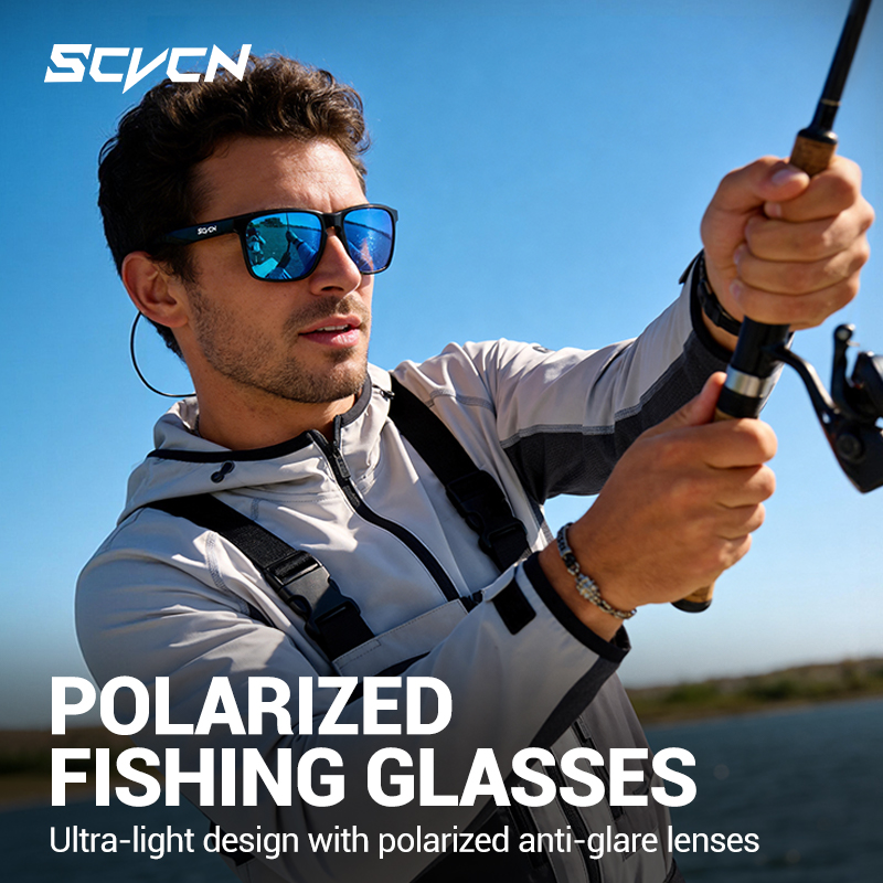 SCVCN Polarized Fishing Sungla - Mountain Biking Goggles ulasan dan harga