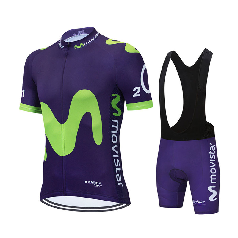 New Summer Movistar Team Cycli - Mountain Biking Pants For Men ulasan dan harga