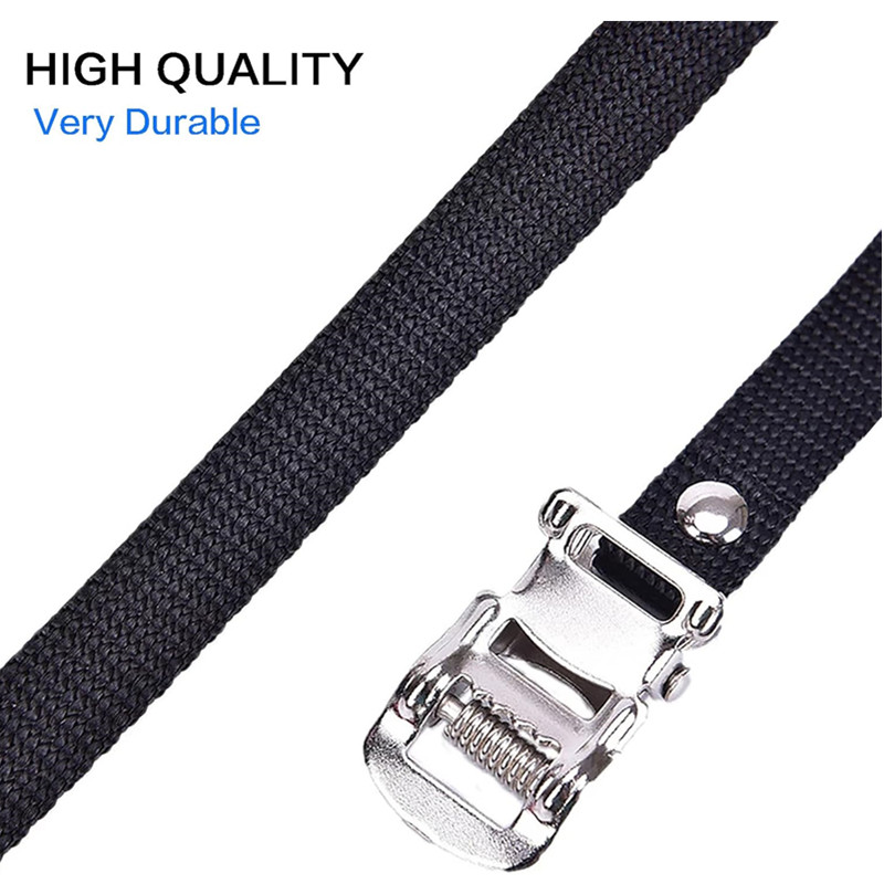 1/2pair Bikes Pedal Toe Straps - Mountain Biking With Dog ulasan dan harga