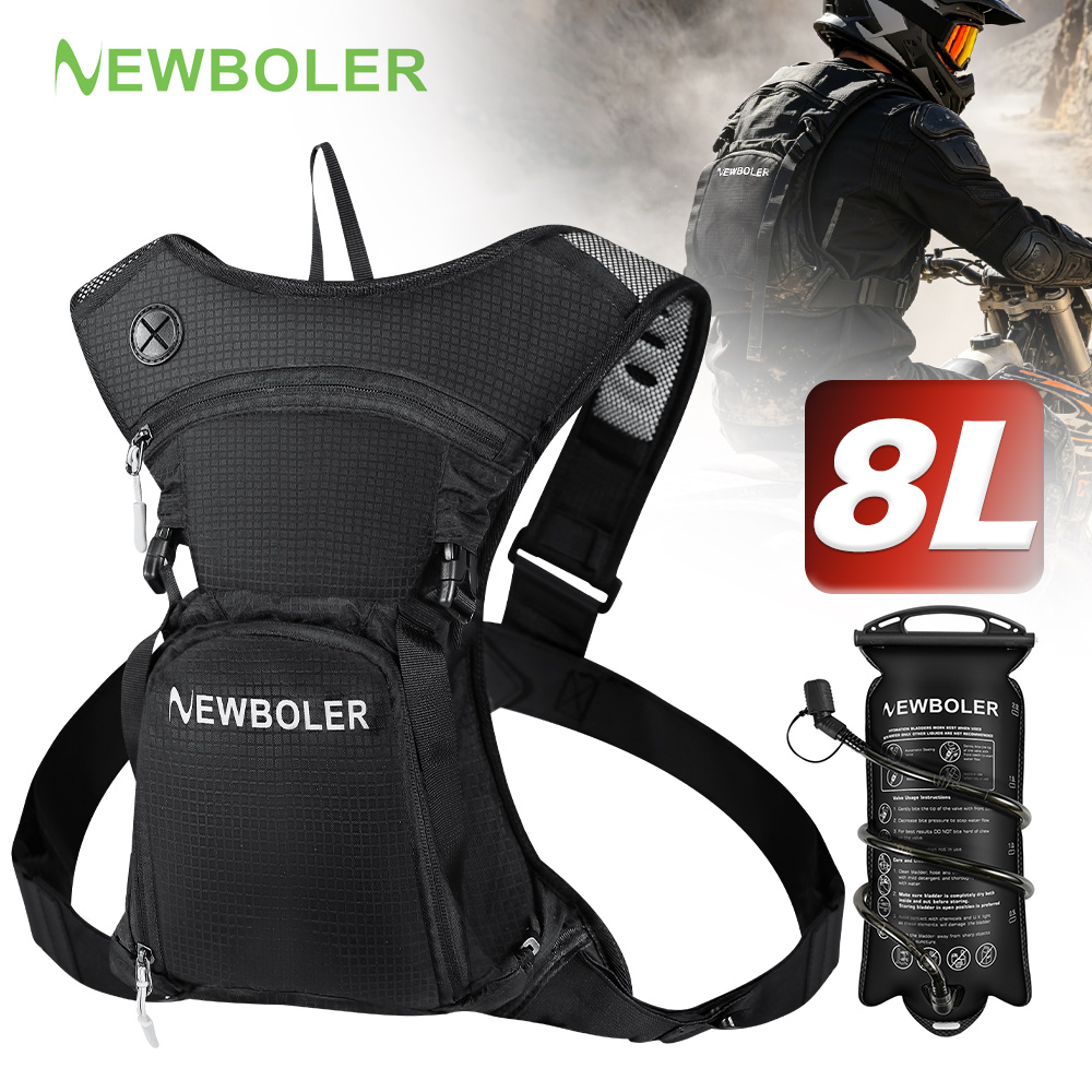 NEWBOLER 8L Motorcycle Cycling - Mountain Biking Hydration Pack ulasan dan harga