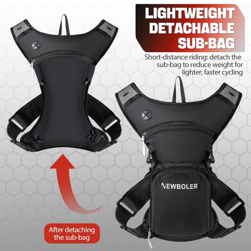 NEWBOLER 8L Motorcycle Cycling - Mountain Biking Hydration Pack ulasan dan harga