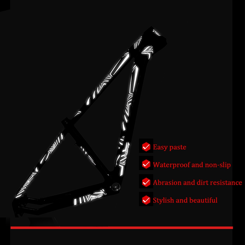 ENLEE Bicycle Frame Reflective - Mountain Biking Quotes ulasan dan harga