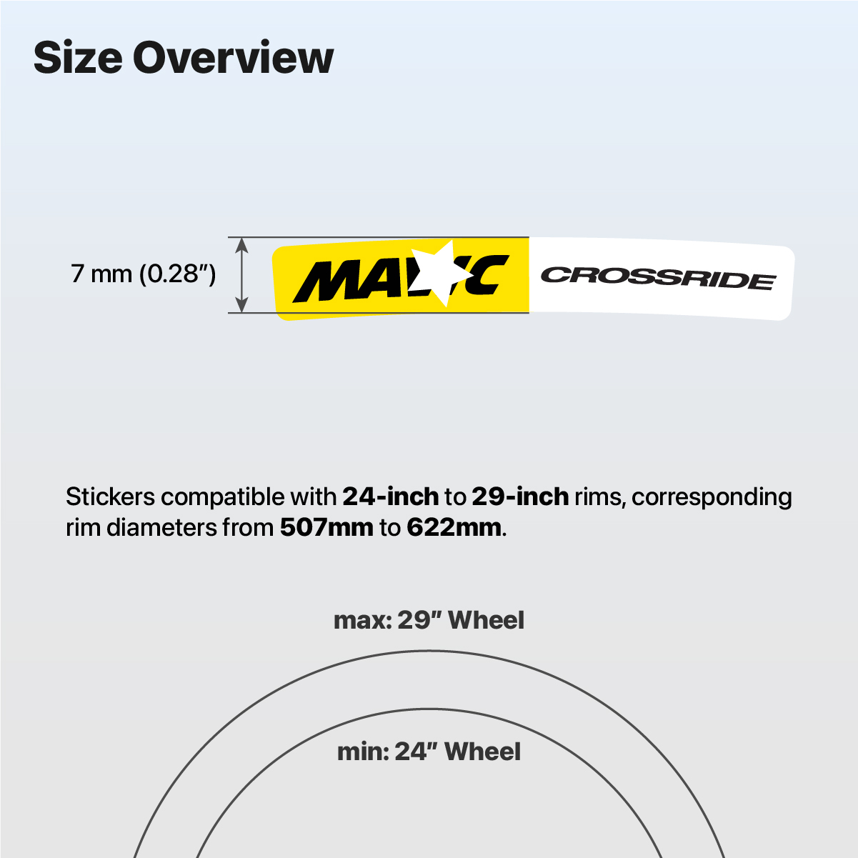 Vismaz Road Bike Wheel Sticker - Mountain Biking Quotes ulasan dan harga
