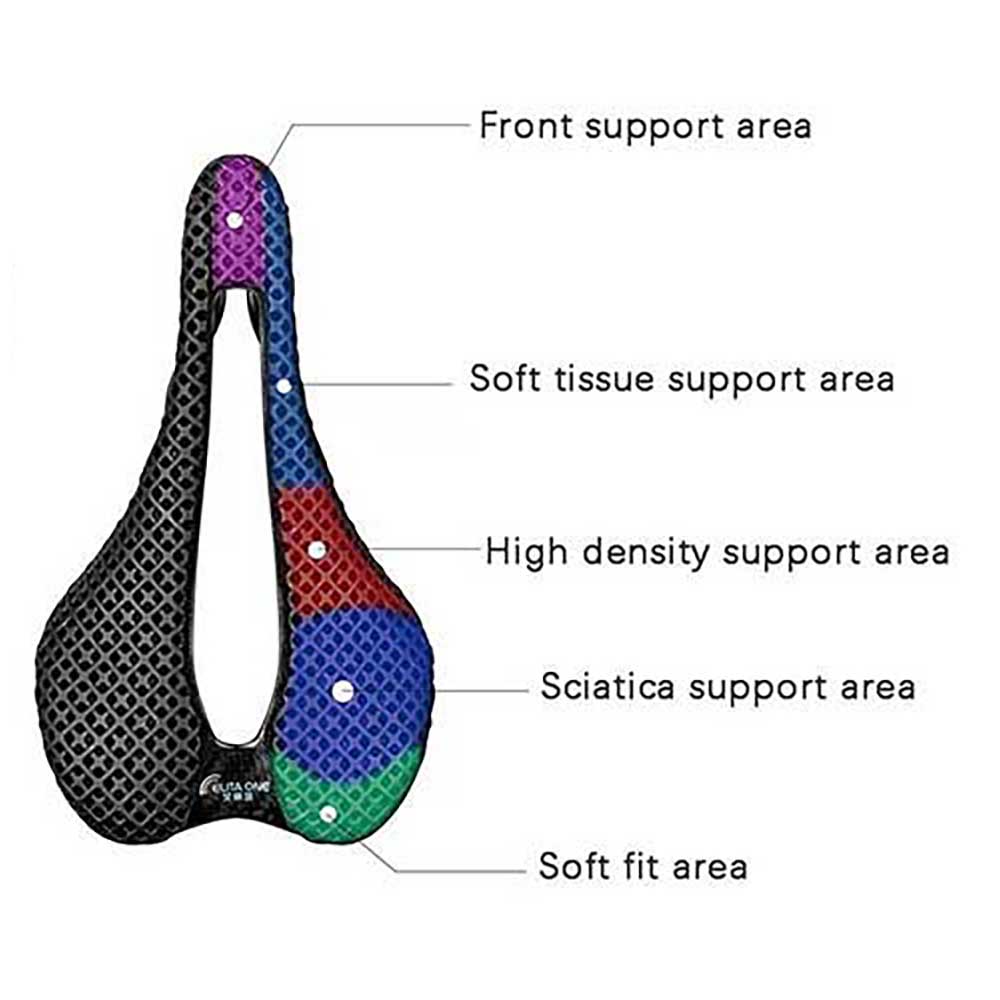 Elitaone 3D Printed Saddle SLR - Mountain Biking Competition ulasan dan harga