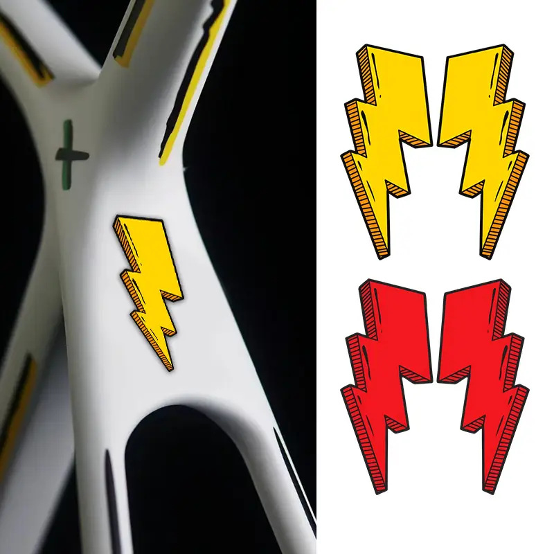 1pcs Lightning Stickers Bicycl - Mountain Biking Quotes ulasan dan harga