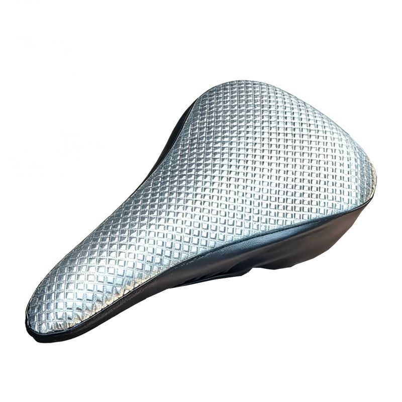 Black Checkered PU Leather Bic - Mountain Biking Pads ulasan dan harga