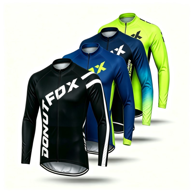 Men Long Sleeve MTB Jersey & C - Mountain Biking Long Sleeve Shirt ulasan dan harga