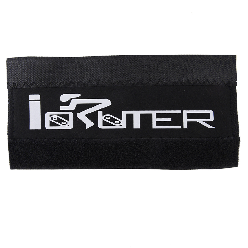 1pc Bike Chain Protector Black - Chainstay Protector Wrap ulasan dan harga