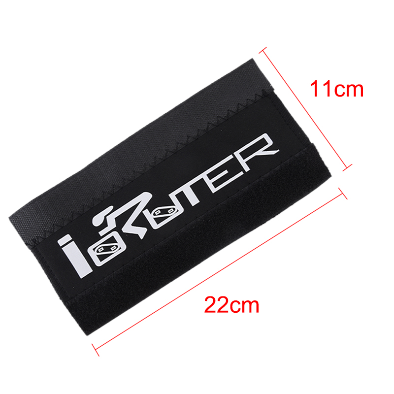 1pc Bike Chain Protector Black - Chainstay Protector Wrap ulasan dan harga