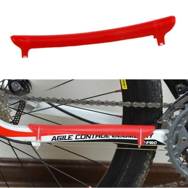 1PC Colorful Plastic Bike Chai - Chainstay Protector Wrap ulasan dan harga