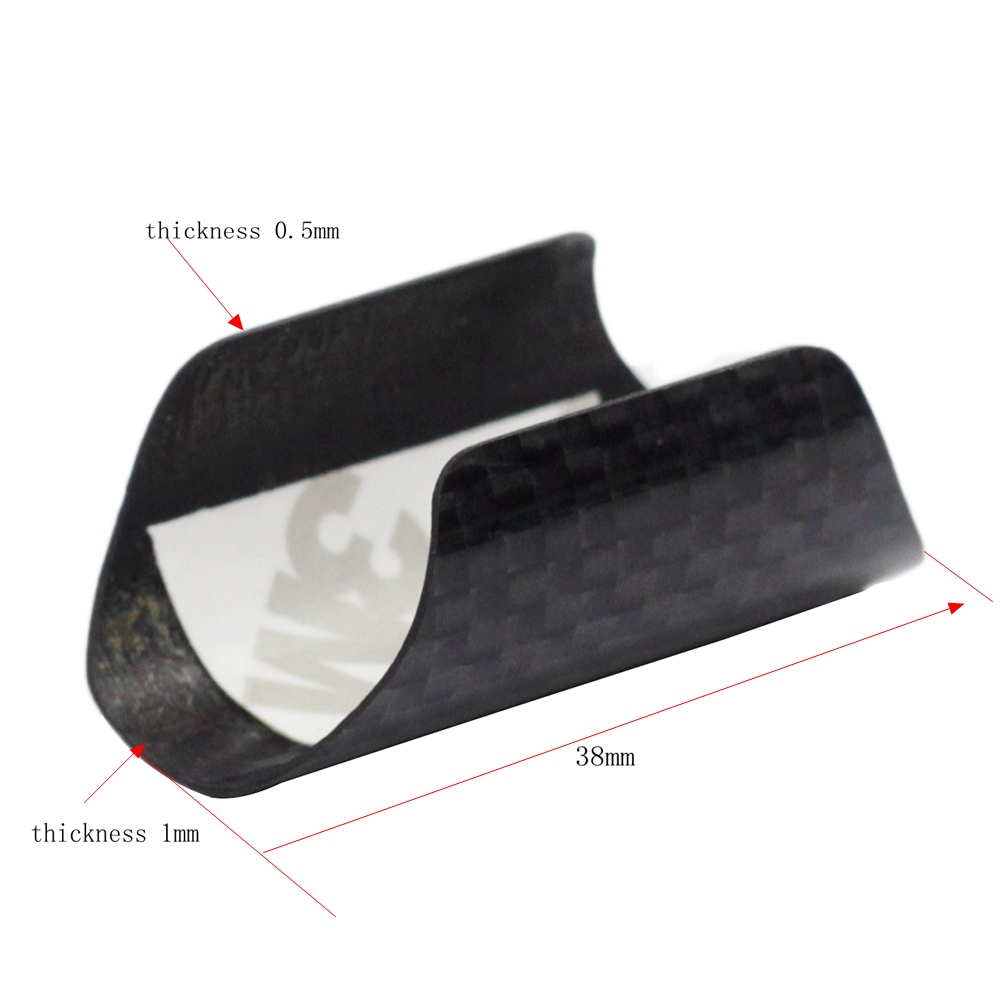 Trigo Carbon Fiber Chain Stay  - Chainstay Protector Wrap ulasan dan harga