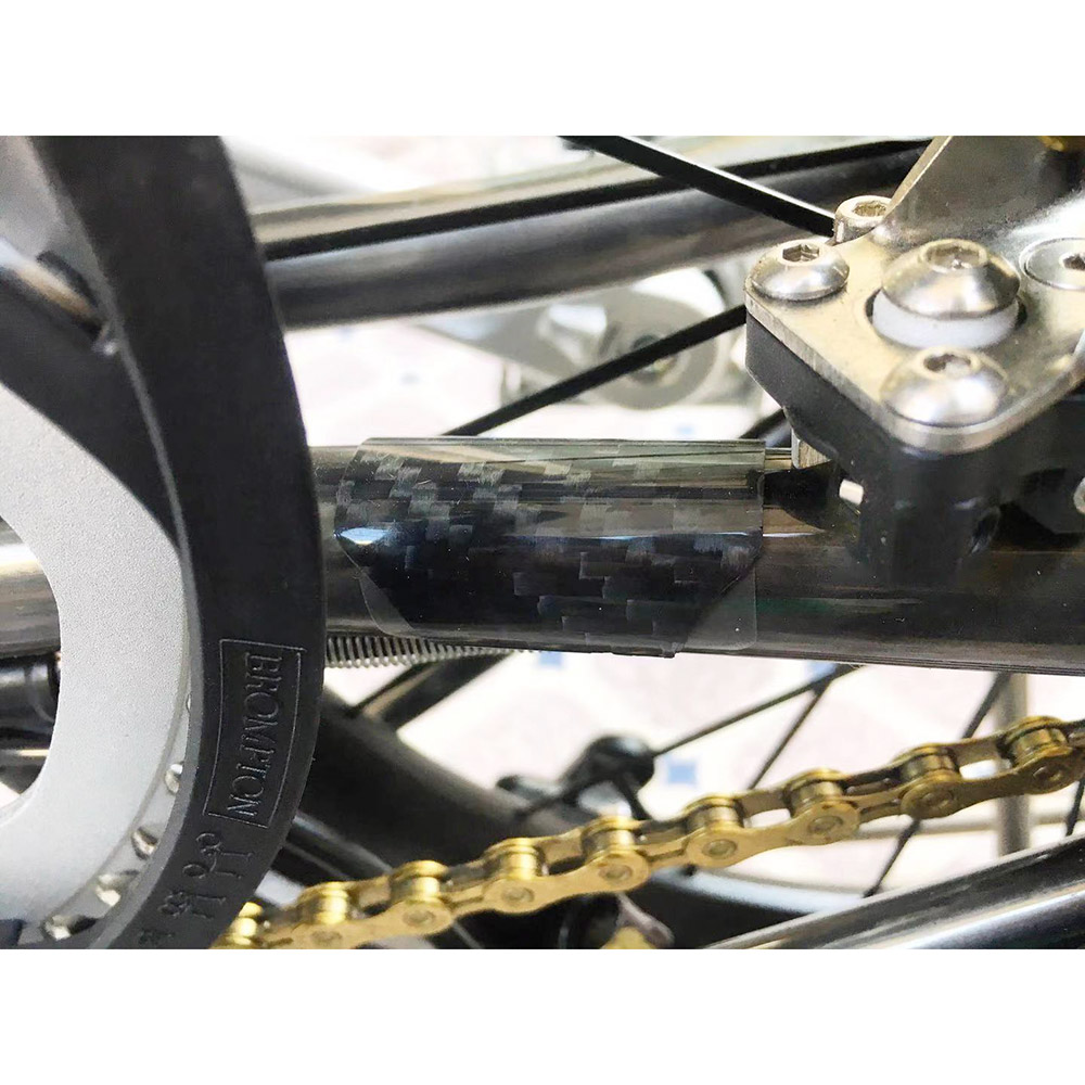 Trigo Carbon Fiber Chain Stay  - Chainstay Protector Wrap ulasan dan harga