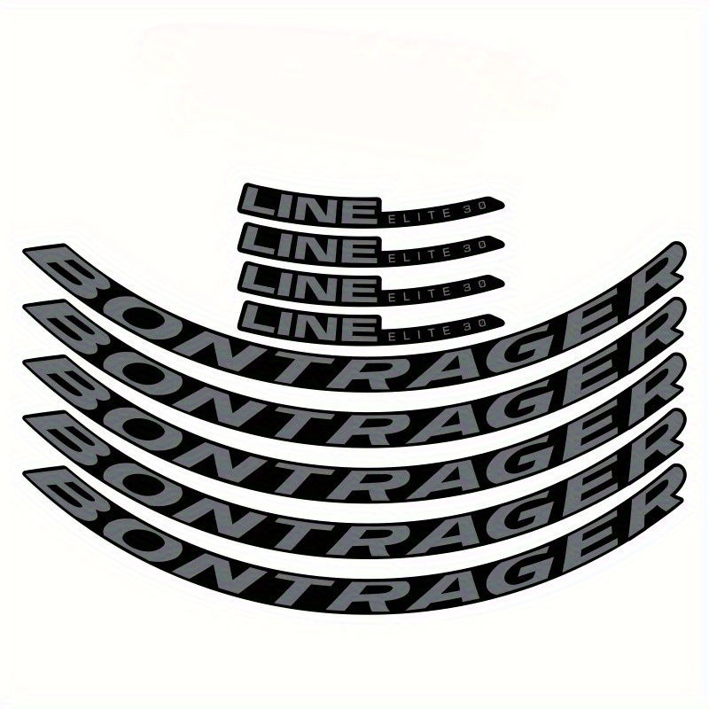9Pcs 2D Helmet Stickers Bontra - Mountain Biking Quotes ulasan dan harga