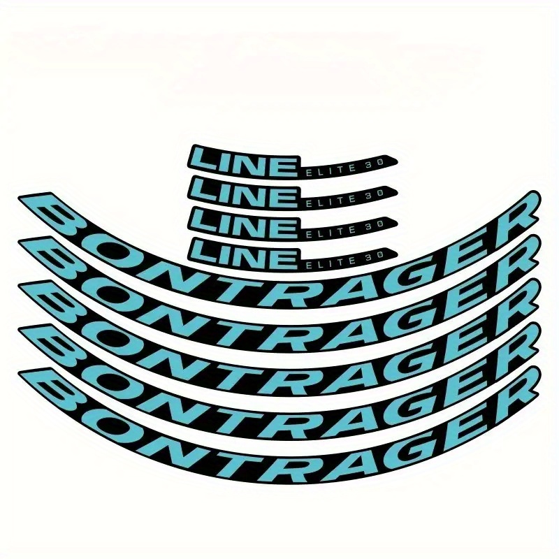 9Pcs 2D Helmet Stickers Bontra - Mountain Biking Quotes ulasan dan harga