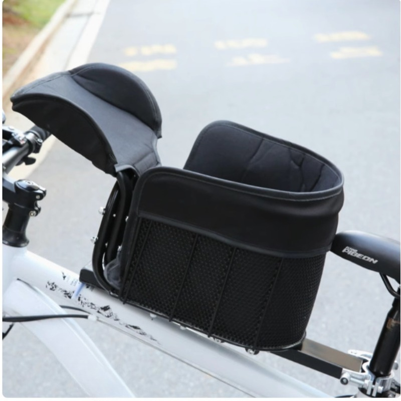Saddle‑Mount Bicycle Pet Baske - Mountain Biking With Dog ulasan dan harga