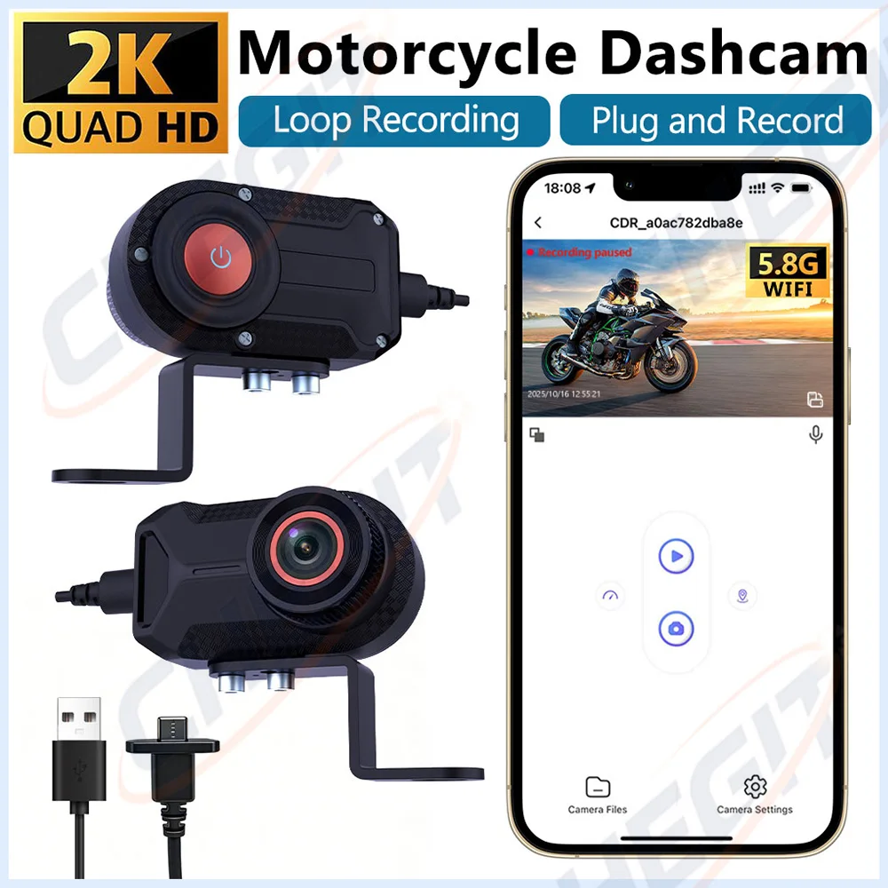 Motorcycle Driving Dash Cam DV - Mountain Biking Images ulasan dan harga