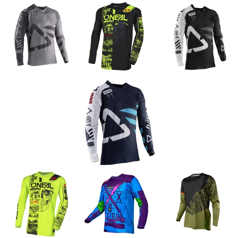 Cycling Jersey FOFING Men's Cy - Mountain Biking Long Sleeve Shirt ulasan dan harga