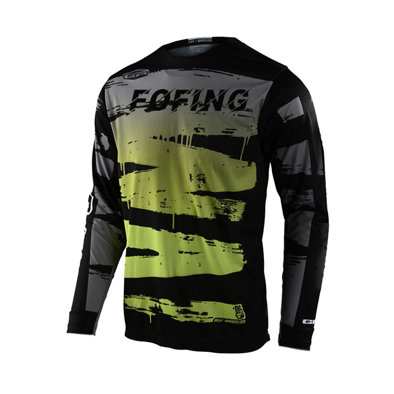 Cycling Jersey FOFING Men's Cy - Mountain Biking Long Sleeve Shirt ulasan dan harga