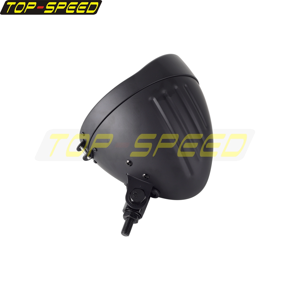 Black/Chrome Motorcycle Headla - Mountain Biking With Dog ulasan dan harga