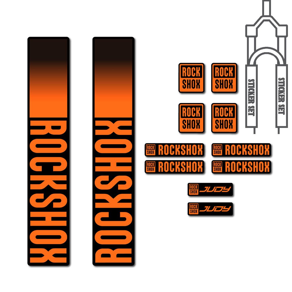 1 Set RockShox Judy Fork Style - Mountain Biking Quotes ulasan dan harga