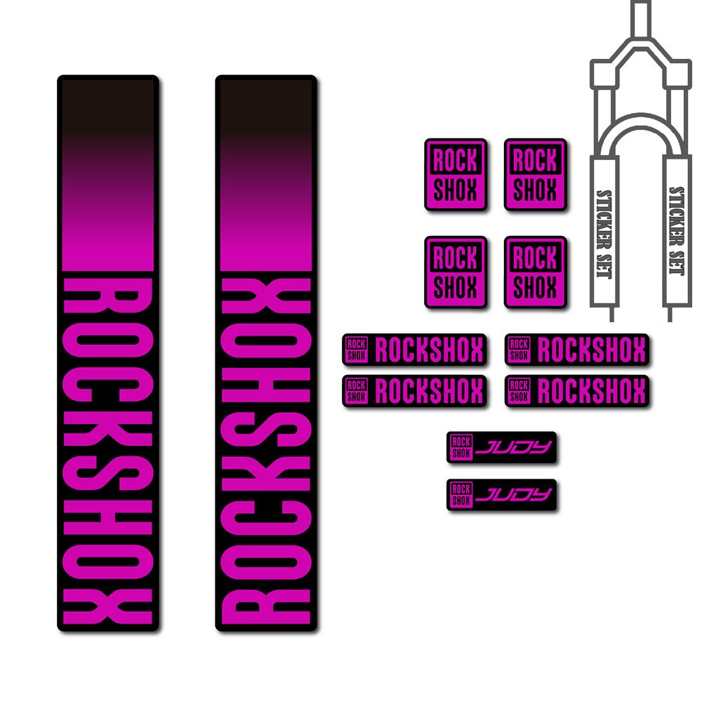 1 Set RockShox Judy Fork Style - Mountain Biking Quotes ulasan dan harga